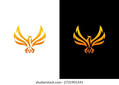 O arrojado e quente logotipo da Phoenix.