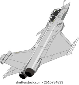 DASSAULT RAFALE AIRCRAFT VECTOR ART 