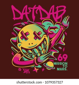 Dat Dab Illustration