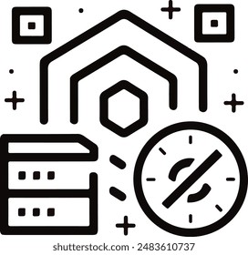 data aggregation icon simple element illustration