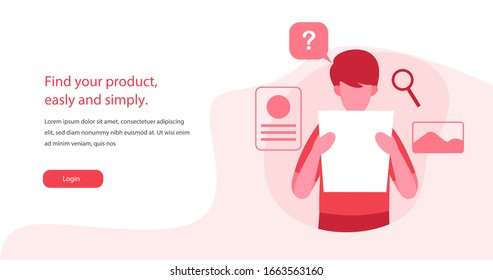 Análisis de datos, estadísticas y concepto de inversión. Análisis de negocios, visualización de datos. Datos e inversiones. Portátil, dinero, gráficos y amplificador. Ilustración del vector