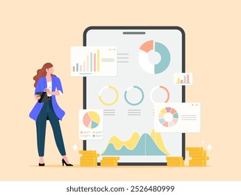 Data analysis to adjust investment plans