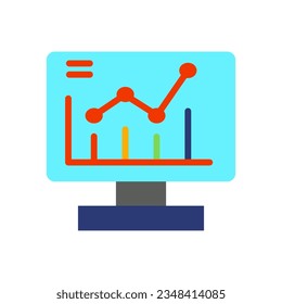 
 análisis de datos, agencia, gráfico, documento informático empresarial, símbolo del plan., logotipo, aislamiento en un fondo blanco
