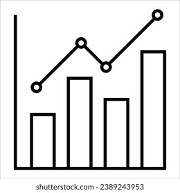 Data Analysis, Assessment icon illustration. Design icon