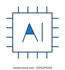 Data Analysis Blue Line Icon. Database Big Data Analytics Server Infographic Pictograms Security Digitalization Processing Editable Stroke Vector Icon