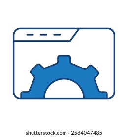 Data Analysis Blue Line Icon. Database Big Data Analytics Server Infographic Pictograms Security Digitalization Processing Editable Stroke Vector Icon