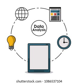 Data analysis concept