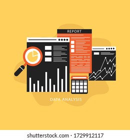 análisis de datos e investigación financiera con el concepto de "análisis de datos" de datos financieros