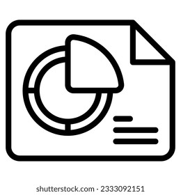 Data Analysis Icon can be used for uiux, web, infographic, etc