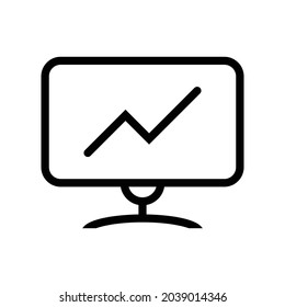 Data Analysis Icon design vector