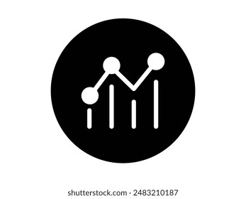 Data Analysis Icon design vector illustration. Marketing Icon