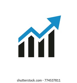 Data analysis icon design,vector