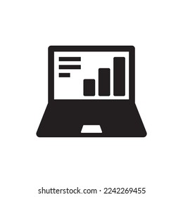 data analysis icon , statistics icon