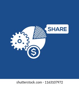 Data analysis icon vector design