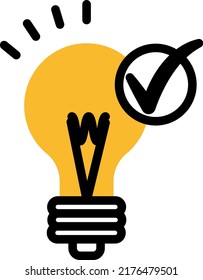 Data analysis idea, illustration, vector on a white background.