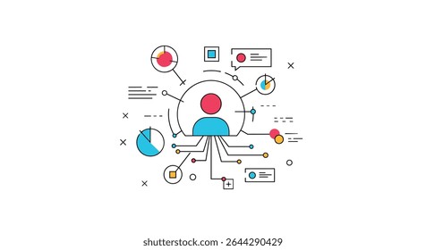 Análise de dados e processamento de informações para Business Intelligence e sistema analítico preditivo