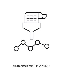 Data Analysis Modern Simple Vector Icon