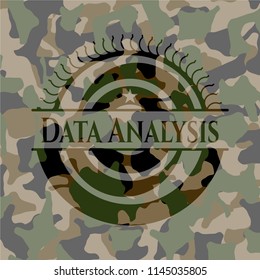 Data Analysis on camouflaged pattern