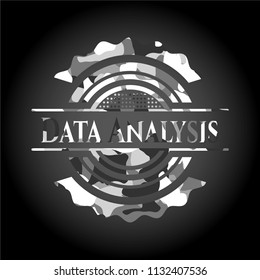 Data Analysis on grey camo pattern