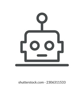 Data analysis related icon outline and linear vector.