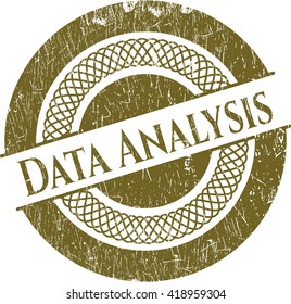 Data Analysis with rubber seal texture