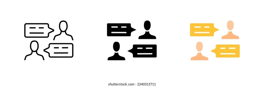 Icono de conjunto de análisis de datos. Correspondencia, diagrama, trabajo en equipo, equipo, tablero, gráfico, analítica. Concepto infográfico. Icono de vector en línea, estilo negro y colorido sobre fondo blanco