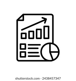 Data Analysis Tool icon in vector. Logotype