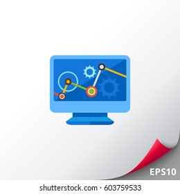 Data Analysis Vector Icon