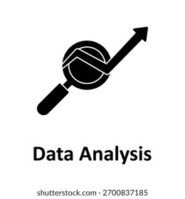 Data Analysis Vector Icon which can easily modify or edit
