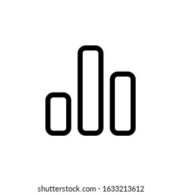 Data Analytic Icon. Outline Style Minimalist, Modern, and Elegant SEO Search Engine Optimization Icon. Vector Logo Editable.