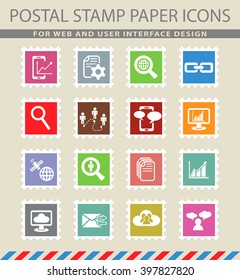 Data analytic simply symbols for web icons