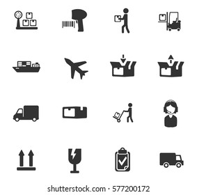 data analytic vector icons for user interface design