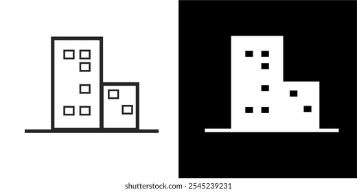 Data analytics icon. Data Analysis Technology Symbols Concepts. With Concepts like data security, analytics, Mining, network, server, Monitoring, Icons. Dual Colors Flat black and white Icons 