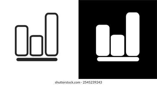 Data analytics icon. Data Analysis Technology Symbols Concepts. With Concepts like data security, analytics, Mining, network, server, Monitoring, Icons. Dual Colors Flat black and white Icons 