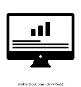 Data Analytics Icon - Vector