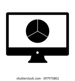 Data Analytics Icon - Vector