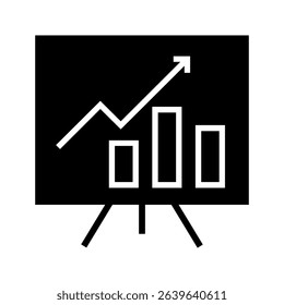 Data Analytics icon vector. Analysis illustration sign. report symbol. statistics Logo. 