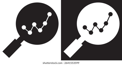 Data Analytics  Icon.  Vector illustration. EPS 10 AI