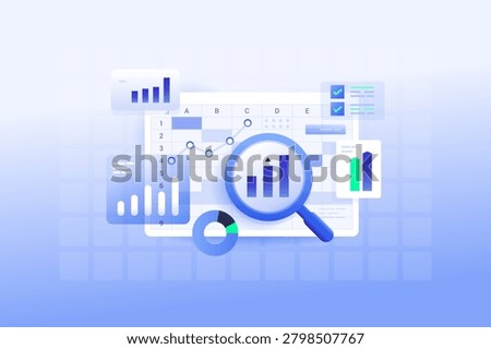Data Analytics Modern Dashboard Business Finance Investment