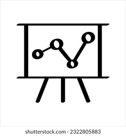 Data analytics vector hand-drawn icon