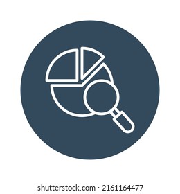 data analytics Vector icon which is suitable for commercial work and easily modify or edit it

