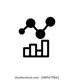 data analyze icon or logo isolated sign symbol vector illustration - high quality black style vector icons