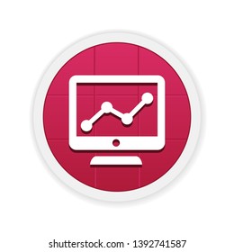 Data Analyzing - Vector App Icon