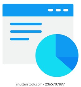 Data Audit object illustration icon