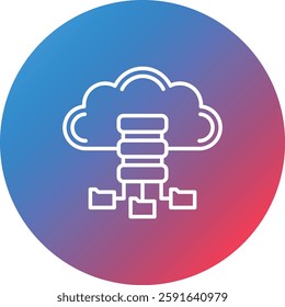 Data Backup icon vector image. Can also be used for web apps, mobile apps and print media.
