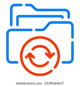 Data Backup icon for web, app, infographic, etc