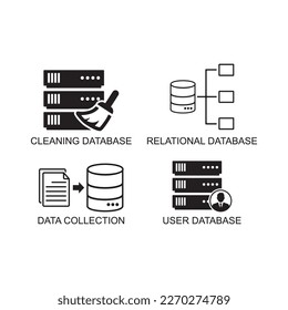 data base icon , computing icon