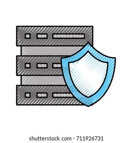 data base server center shield protection security system
