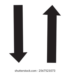 Data in both, directions, transfer, arrow Icon design eps 10 