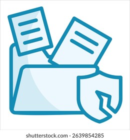 Data Breach Icon Element For Design